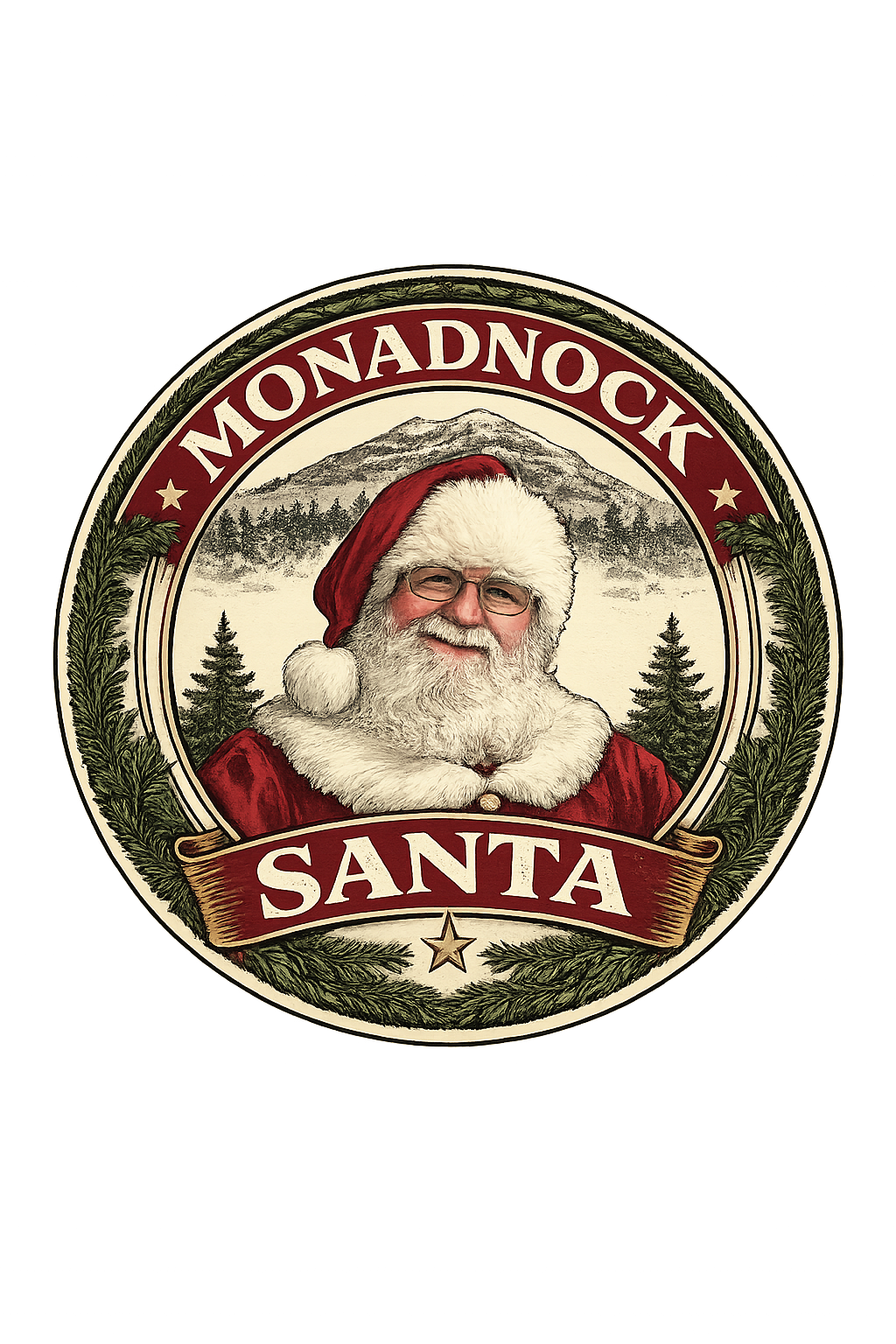 Monadnock Santa website mockup
